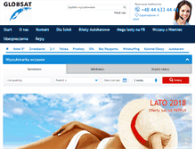 Tablet Screenshot of globtur.pl