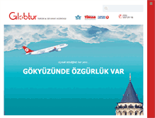Tablet Screenshot of globtur.com